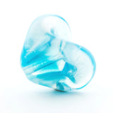 12MM Blue/White Opal Interlock Bead (24 pieces)