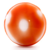 12MM Orange Glass Side-Drill Disc Bead (36 pieces)