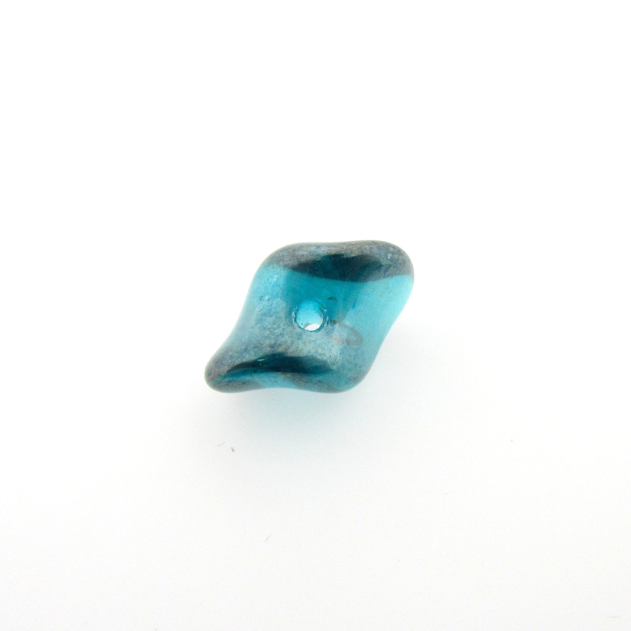 13MM Teal Luster Glass Bead (36 pieces)