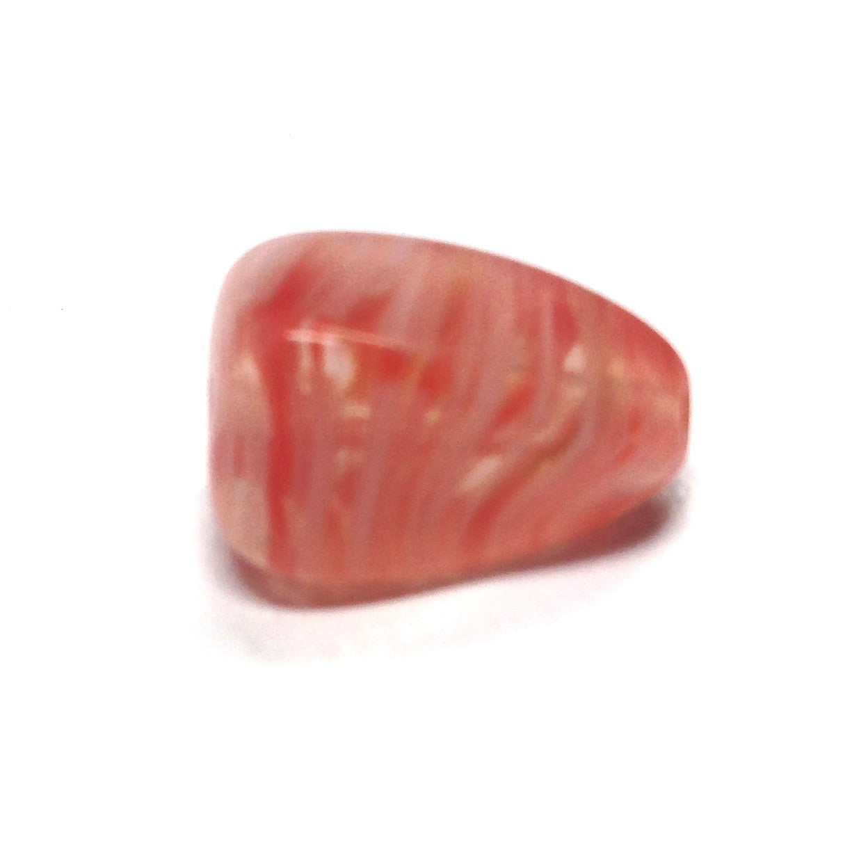 15MM Orange Quartz Glass Bead (36 pieces)