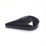 33X20MM Black Faceted Pear Drop (24 pieces)
