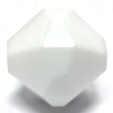 12MM White Faceted Bead (100 pieces)