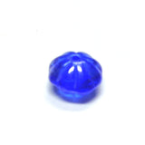 10MM Sapphire Blue Luster Glass Fluted Rondel Bead (100 pieces)