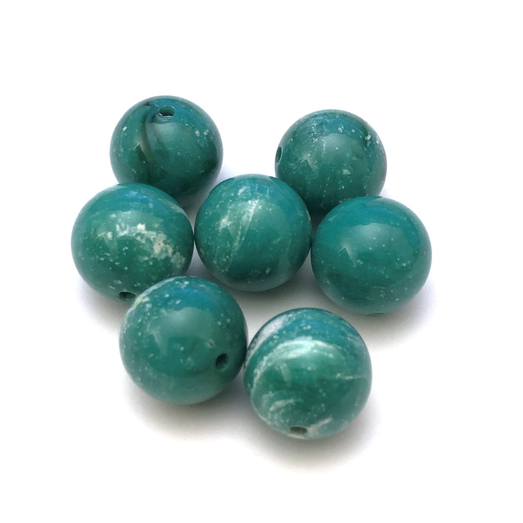 12MM Jade "Granite" Beads (144 pieces)