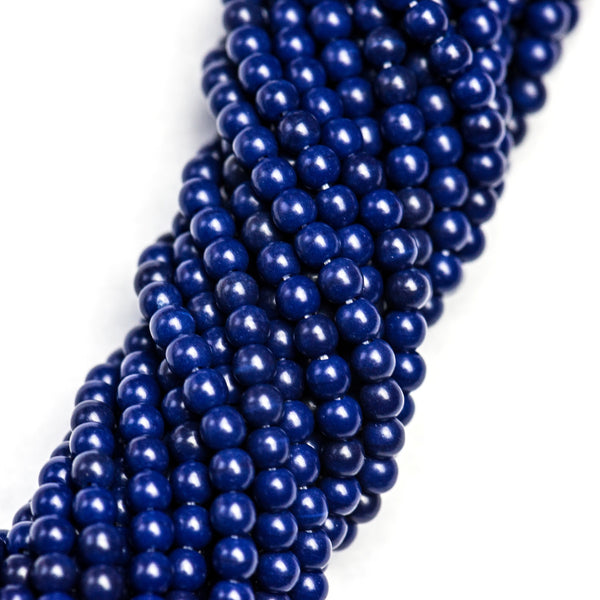 ★87MM★ Mmlg BEAD POCKET HFT BLUE NAVY 8mm Faceted Blue Dragon Vein Agate Beads | Hackberry Creek