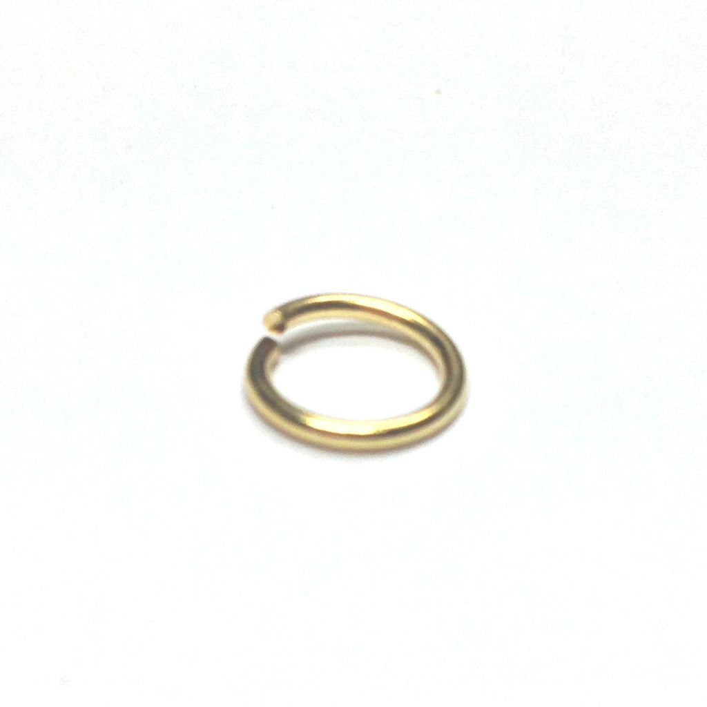 R2 (4.5MM) .025 Brass Jump Ring (720 pieces)