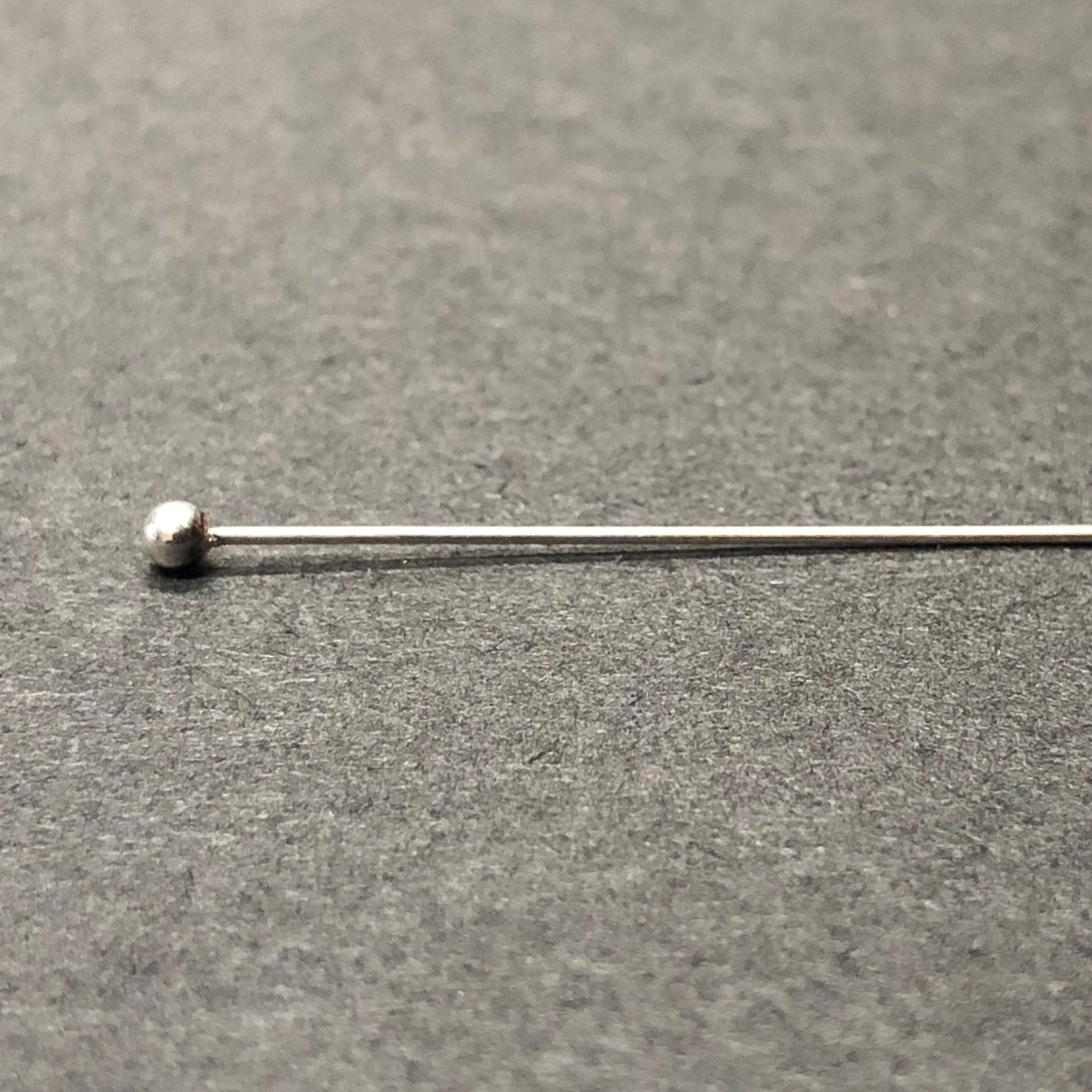 .925 Sterling 2MM Ball-End Headpin 1.5"(6Pc/Pk)