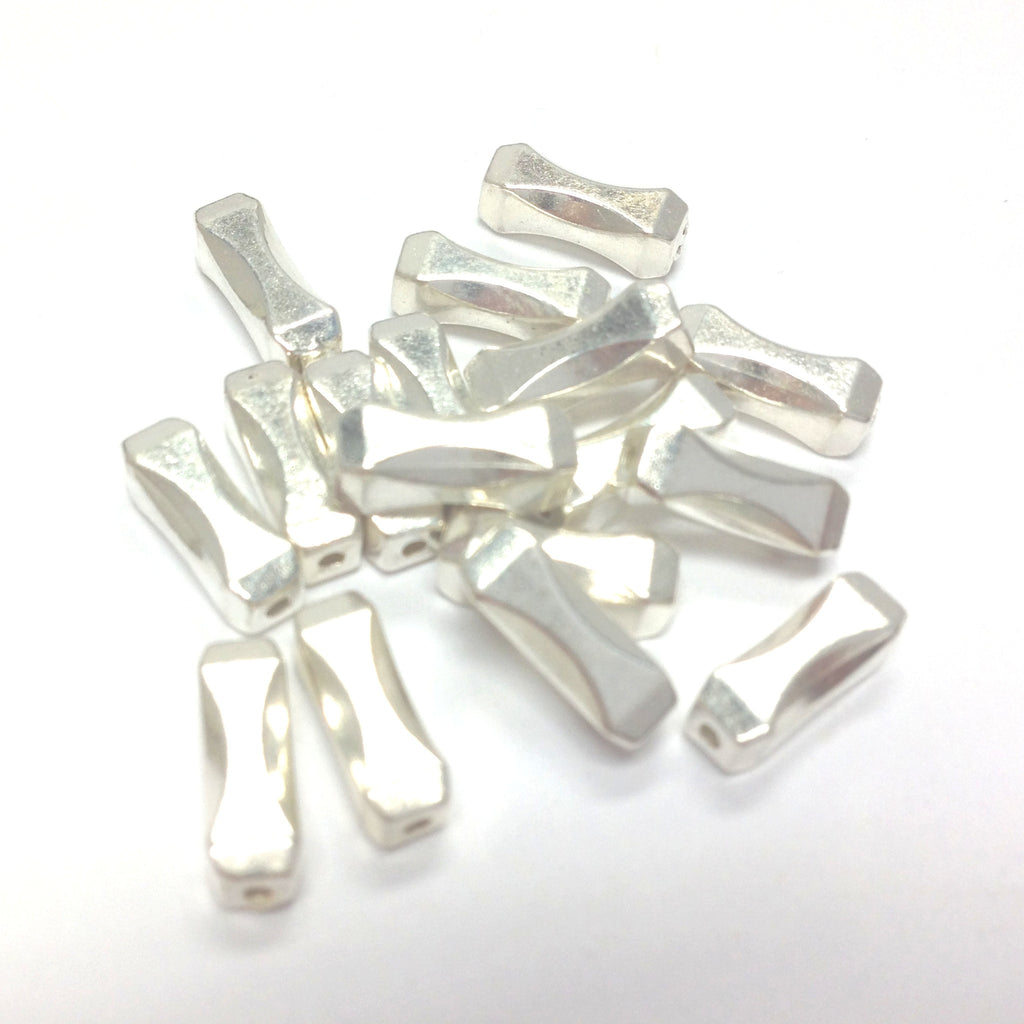 10X5MM Silver Tube Bead (144 pieces)