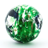14MM Emerald Green Foiled Bead (3 pieces)