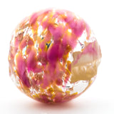 14MM Pink Foiled Bead (3 pieces)