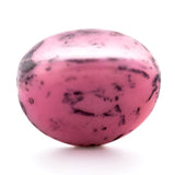 Small Pink Matrix Glass Nugget Bead (72 pieces)