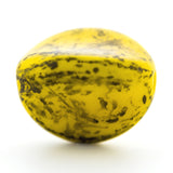 Large Yellow Matrix Glass Nugget Bead (72 pieces)
