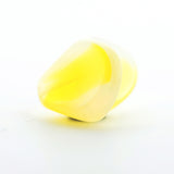12MM Yellow/White Opal Interlock Bead (24 pieces)