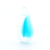 20X10MM Blue/White Opal Drop (24 pieces)
