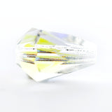 7X5MM Crystal Ab Pear Glass Beads (300 pieces)