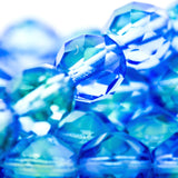 6MM Sapphire/Peridot Firepolish Beads (200 pieces)
