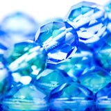 6MM Sapphire/Peridot Firepolish Beads (300 pieces)