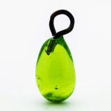 6X9MM Olivine Glass Pearshape Drops (24 pieces)