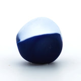 10MM Blue w/L.Blue Glass Nugget Bead (36 pieces)