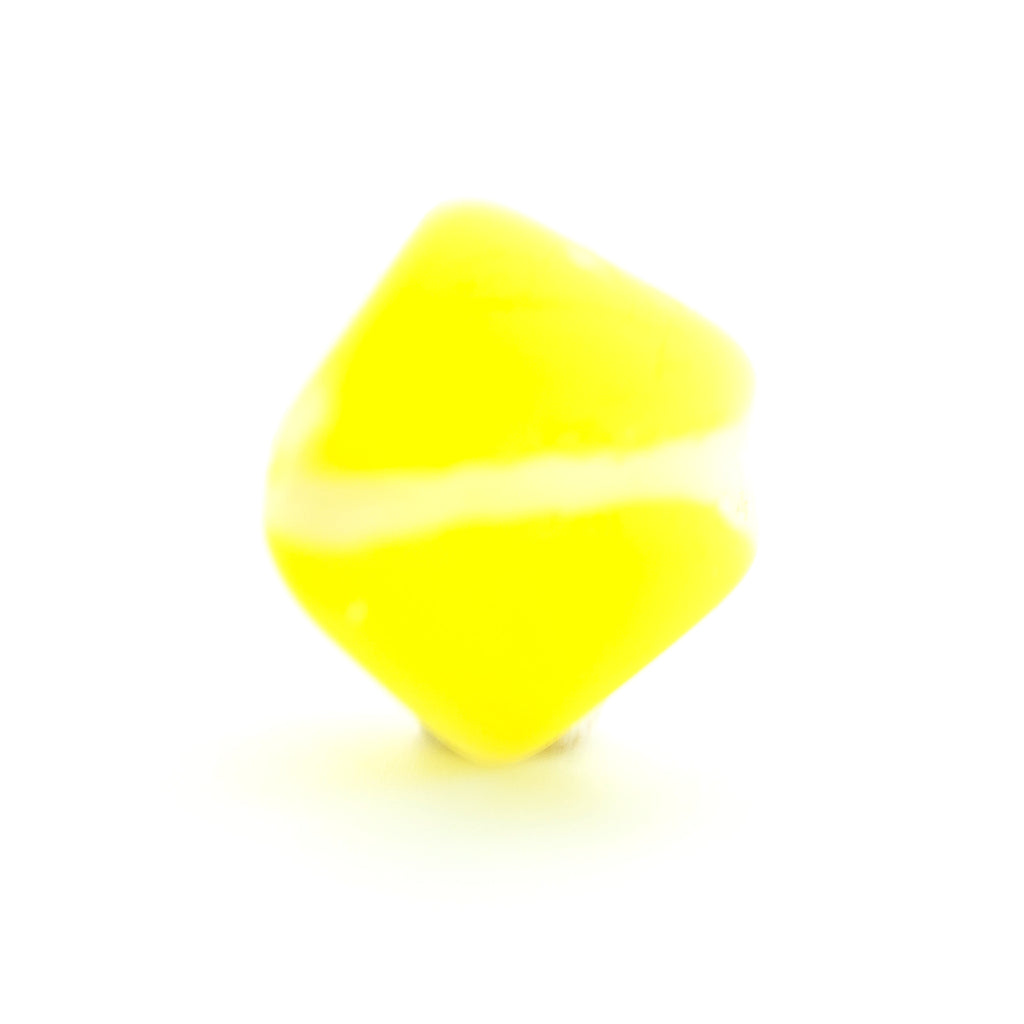 6MM Yellow Glass Nugget Bead (144 pieces)