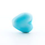 8MM Lt.Blue Small Glass Heart Bead (144 pieces)