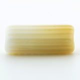 15X6MM Beige Glass Tube Bead (36 pieces)
