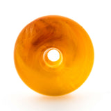 14MM Amber Belly Rondelle Bead (36 pieces)