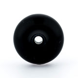 18MM Black Belly Rondelle Bead (36 pieces)