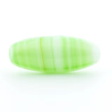 14X6MM Green Glass Oval Bead (144 pieces)