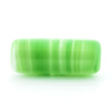 15X6MM Green Glass Tube Bead (72 pieces)