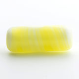 15X6MM Yellow Glass Tube Bead (72 pieces)