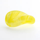 14X10MM Yellow Quartz Glass Oval Bead (36 pieces)