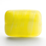 14X10MM Yellow Glass Rectangle Bead (36 pieces)