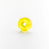 6MM Yellow Glass Rondelle Bead (300 pieces)