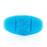 Light Blue Glass Oval Bead (36 pieces)