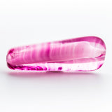 Pink Glass Pearshape Beads (36 pieces)