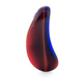 Navy-Red Glass Drop (72 pieces)