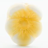 12X14MM Beige Glass Flower Drop (36 pieces)