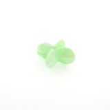 9MM Green Glass Rondelle (72 pieces)