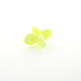 9MM Yellow Glass Rondelle (72 pieces)