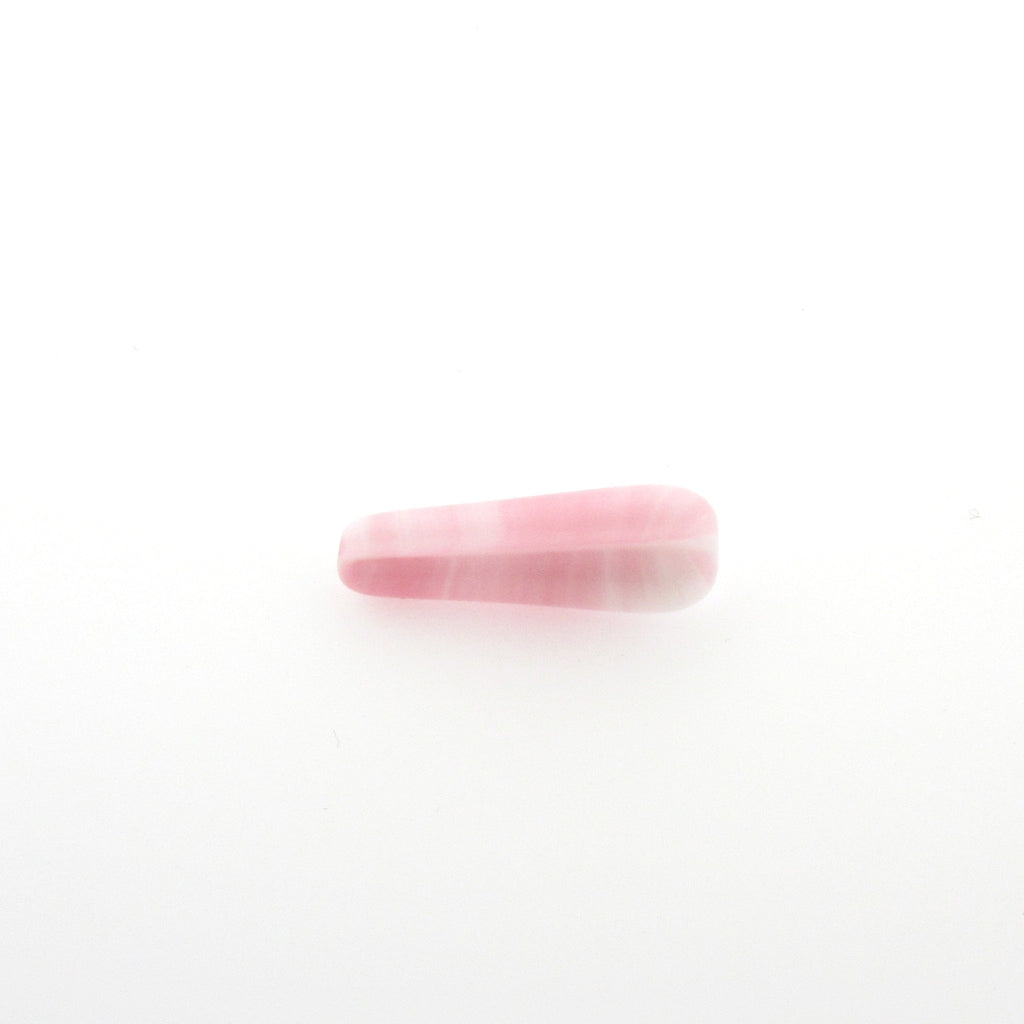 21X7MM Pink Glass Pear Bead (36 pieces)