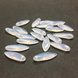 14X5MM Pink Opal Glass Teardrop (100 pieces)