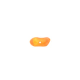 Orange Givre Glass "Chip" Bead (36 pieces)