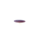 14MM Amethyst Opal Glass Flat Round Bead (36 pieces)
