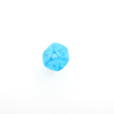 12X10MM Aqua Glass Nugget (36 pieces)