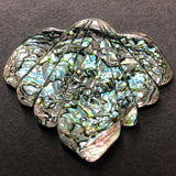 51X42MM Engraved Abalone Shell (3 pieces)