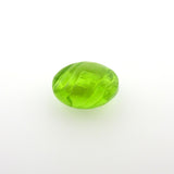 Fancy Green Oval Glass Bead (26 pieces)