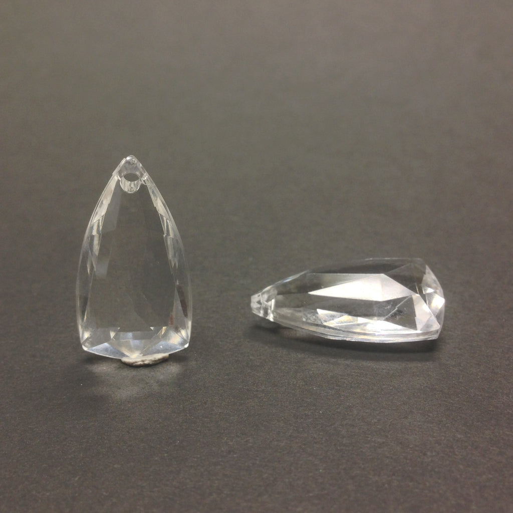 22X12MM Crystal Faceted Drop (72 pieces)