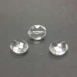 12X11MM Crystal Faceted Oval Bead (72 pieces)