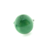 25MM Green Paper Mache Bead (12 pieces)